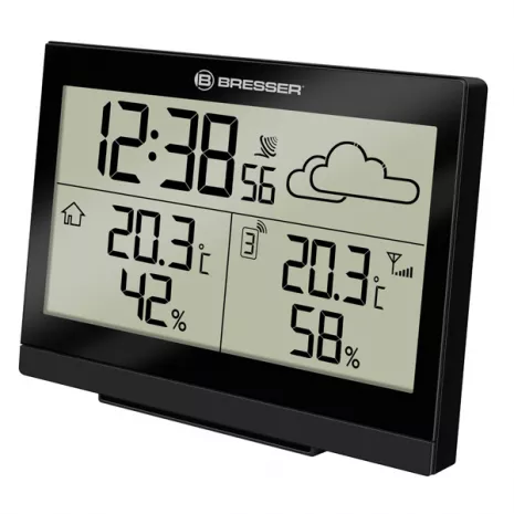 Метеостанция Bresser TemeoTrend LG black фото 1