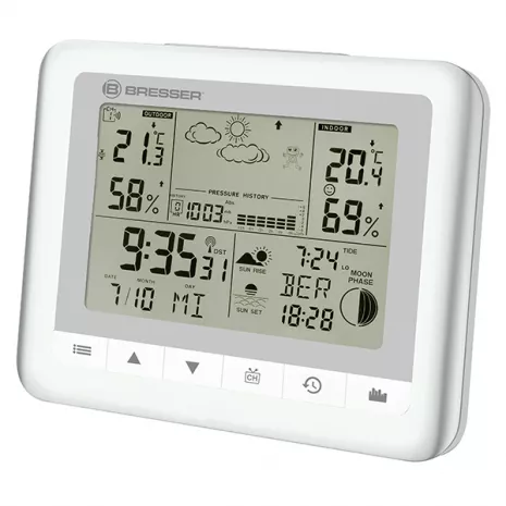 Метеостанция Bresser Temeo Trend WFW White фото 1