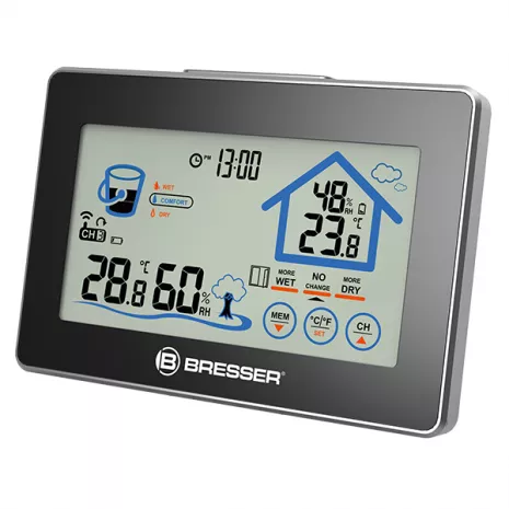 Термометр-гигрометр Bresser Funk (Touchscreen) фото 1