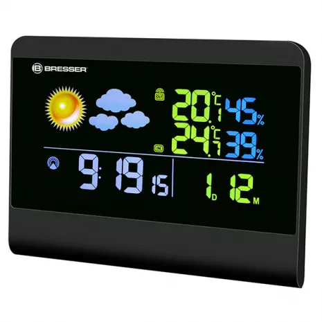 Метеостанция Bresser TemeoTrend Colour RCC black фото 1