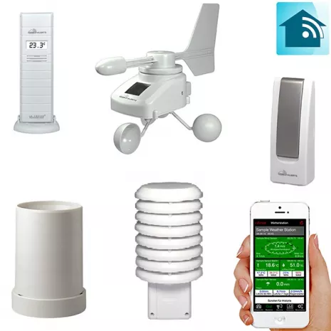 Метеостанция La Crosse MA10065 Kit Pro-WHI (+ мобильный шлюз) фото 1