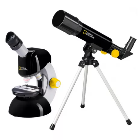 Микроскоп National Geographic Junior 40x-640x + Телескоп 50/360 (Base) фото 1