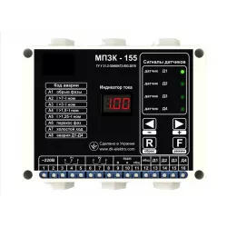 МПЗК-155 микропроцессорный прибор защиты и контроля фото